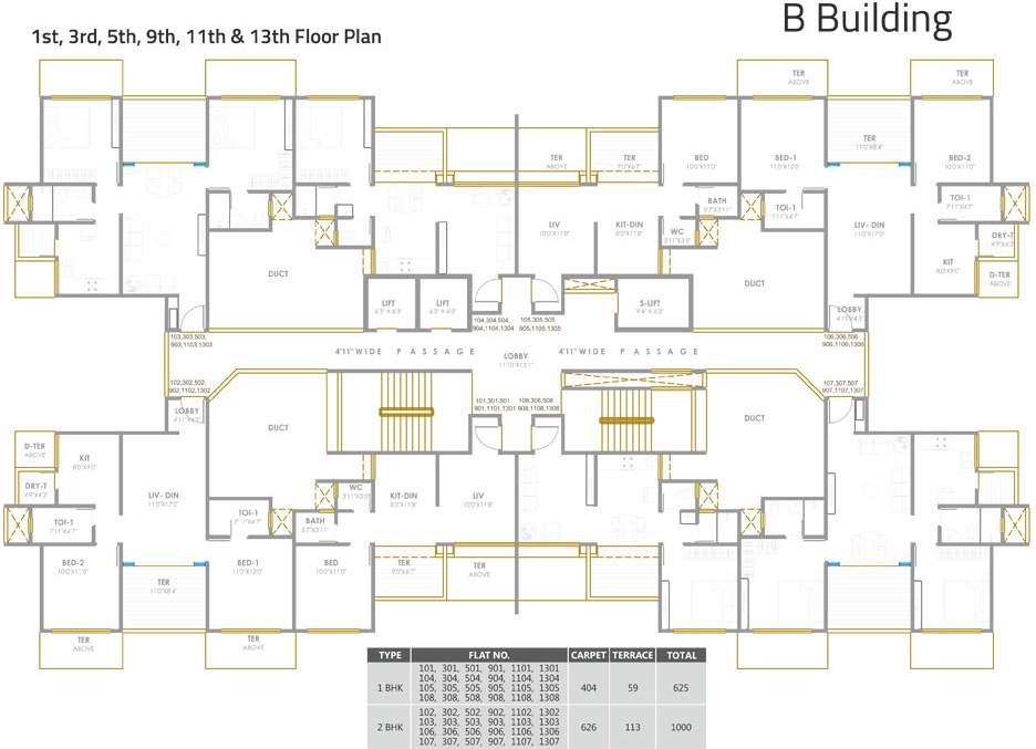  three jewels Images for Cluster Plan of Kolte Patil Three Jewels