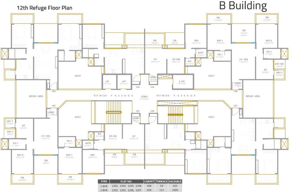  three jewels Images for Cluster Plan of Kolte Patil Three Jewels