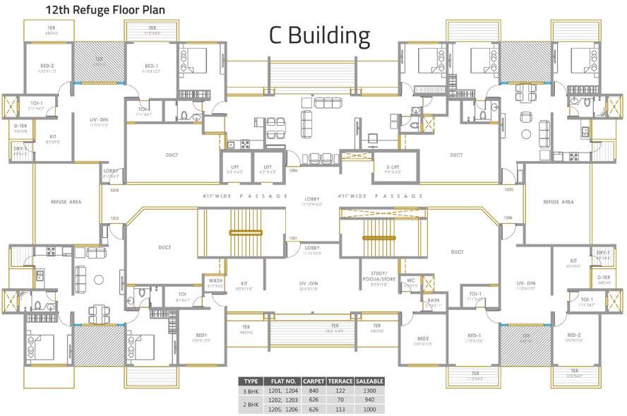  three jewels Images for Cluster Plan of Kolte Patil Three Jewels