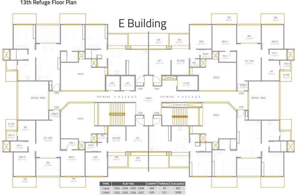  three jewels Images for Cluster Plan of Kolte Patil Three Jewels