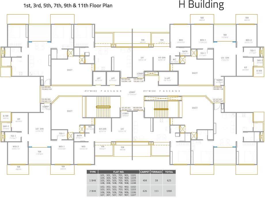  three jewels Images for Cluster Plan of Kolte Patil Three Jewels