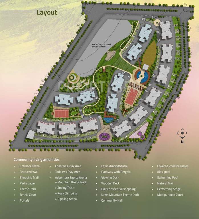  three jewels Images for Layout Plan of Kolte Patil Three Jewels
