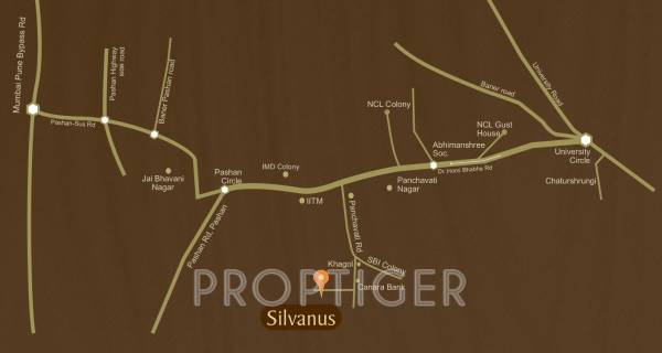 Location Plan gandhi-properties silvanus-apartment Location Plan