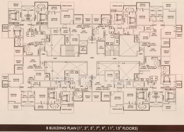 Images for Cluster Plan of Calyx Navyangan Images for Cluster Plan of Calyx Navyangan