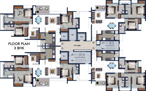 Images for Cluster Plan of Lodha Luxuria Priva luxuria-priva Images for Cluster Plan of Lodha Luxuria Priva