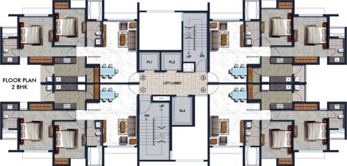 Images for Cluster Plan of Lodha Luxuria Priva luxuria-priva Images for Cluster Plan of Lodha Luxuria Priva