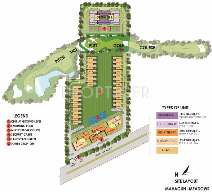  mahagun Images for Layout Plan of Mahagun Mahagun Meadows