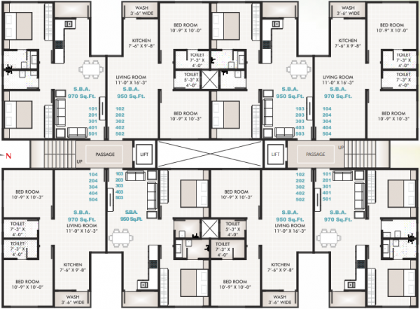 Tower D Cluster Plan amrut Tower D Cluster Plan