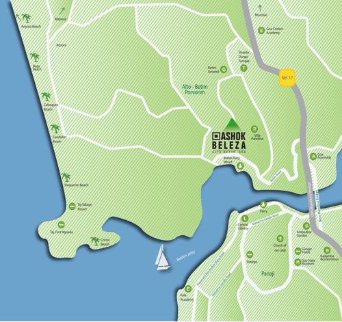  ashok-beleza Images for Location Plan of Peninsula Ashok Beleza