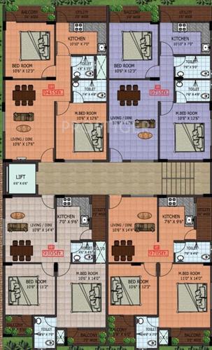 Images for Cluster Plan of SNB Sai Anjani Residency