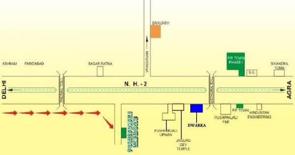 Images for Location Plan of Pushpanjali Vrinda Cottages Images for Location Plan of Pushpanjali Vrinda Cottages