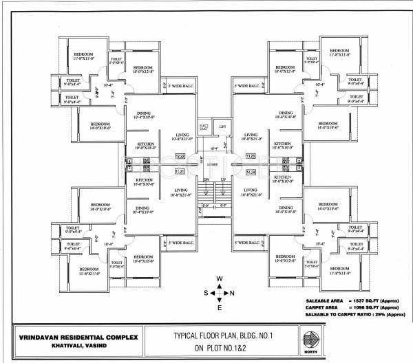Images for Cluster Plan of Lakshmi Developers Panvel Vrindavan