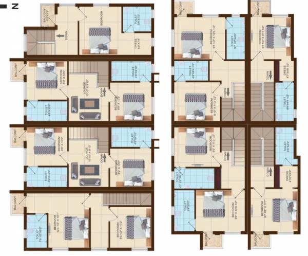  santrupthi-independent-villas Cluster Plan