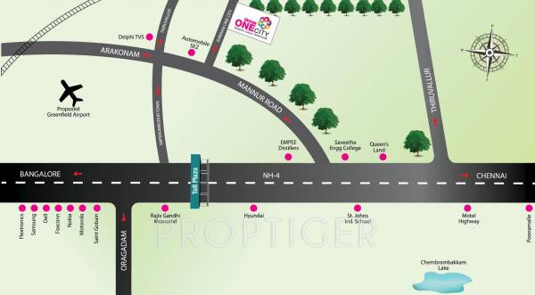 Images for Location Plan of Shriram Santrupthi Independent Villas