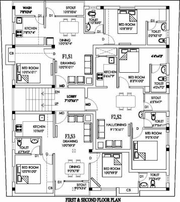 Images for Cluster Plan of Sumangali Fortune Manor