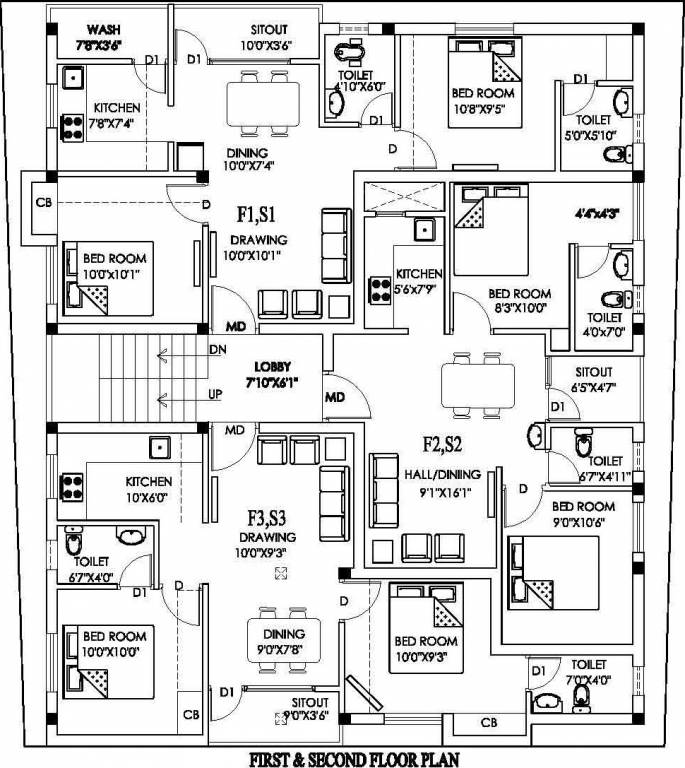 Images for Cluster Plan of Sumangali Fortune Manor