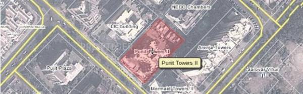 Images for Location Plan of Reputed Builder Punit Tower II