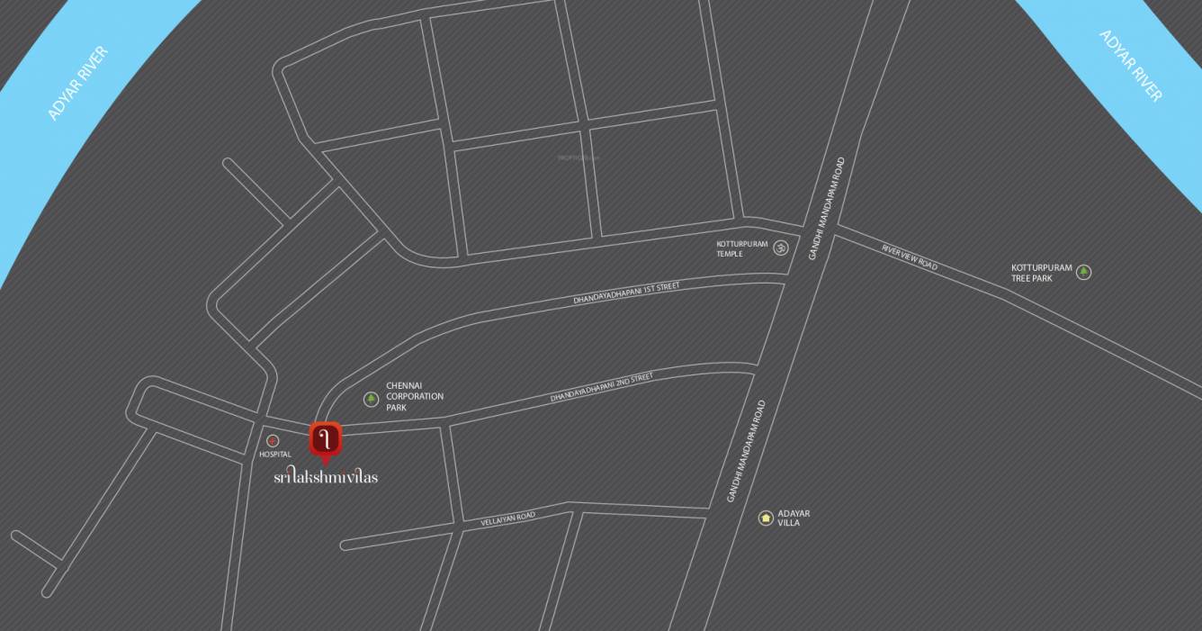  sri lakshmi vilas Location Plan