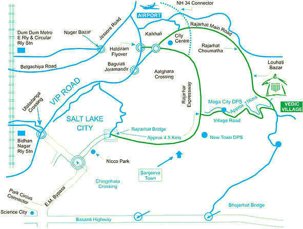 aqua homes Location Plan