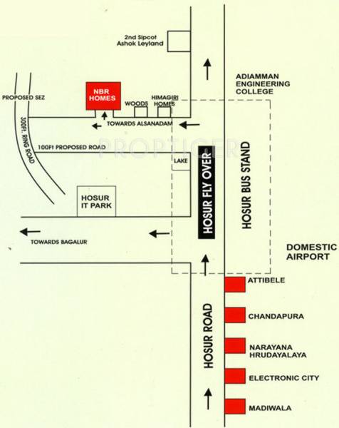 Images for Location Plan of NBR NBR Homes Plots