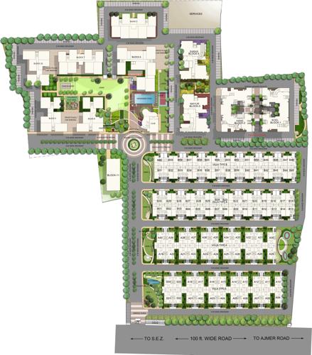  aangan-villas Images for Layout Plan of Siddha Aangan Villas