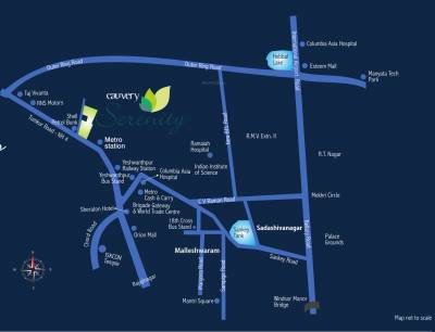  serenity Location Plan