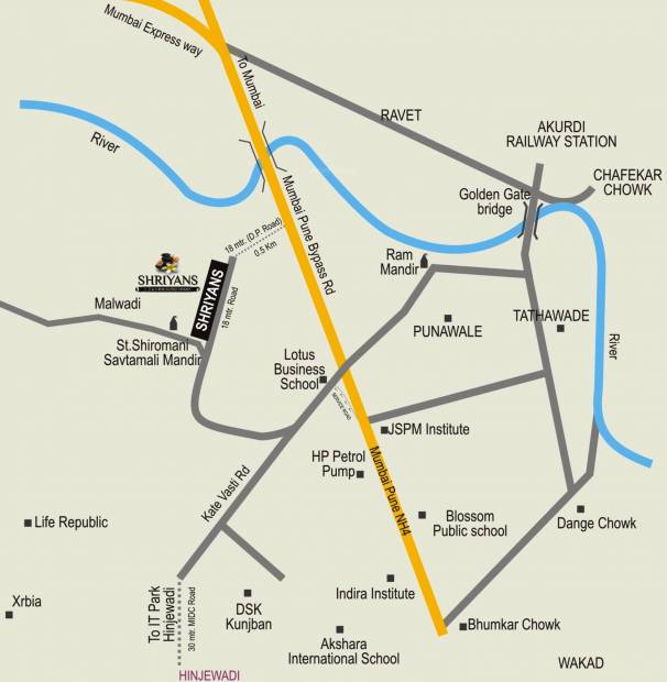 Images for Location Plan of Silveroak Buildcon Shriyans
