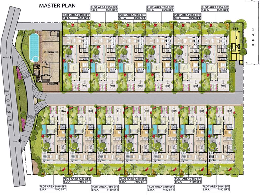  rakuen Images for Master Plan of Chaithanya Rakuen