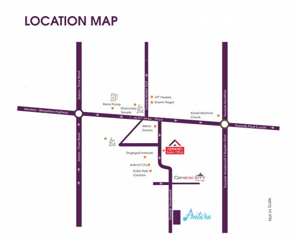  antara Location Plan