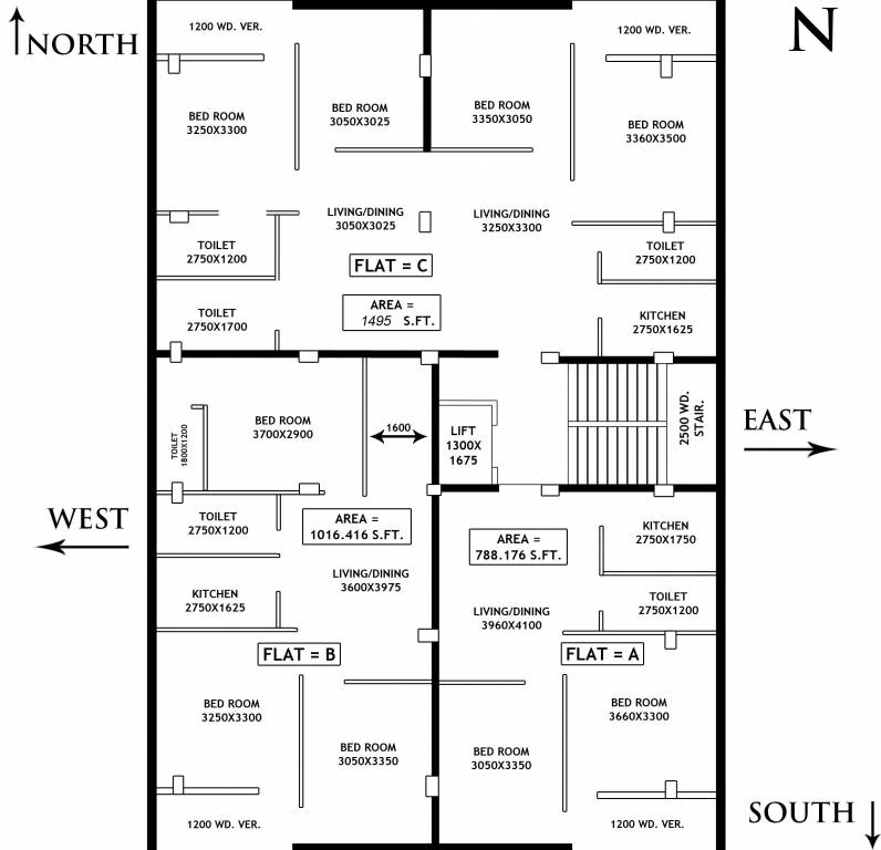 Images for Cluster Plan of Balaji Enclave