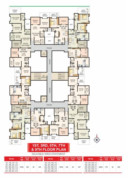 Images for Cluster Plan of Maple Sai Krupa Residency