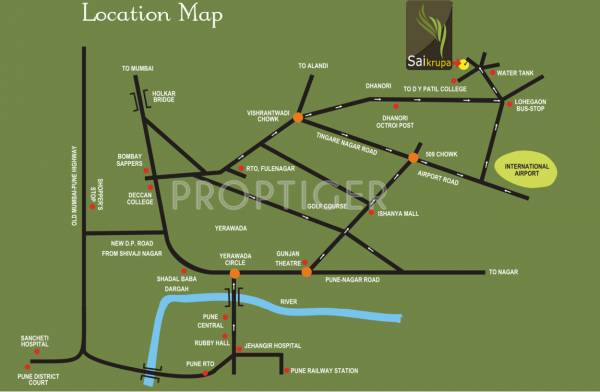 Images for Location Plan of Maple Sai Krupa Residency