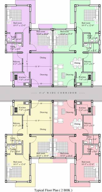 Images for Cluster Plan of Shreya Sri Balaji City Apartment