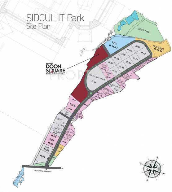  doon-square Images for Site Plan of Supertech Doon Square