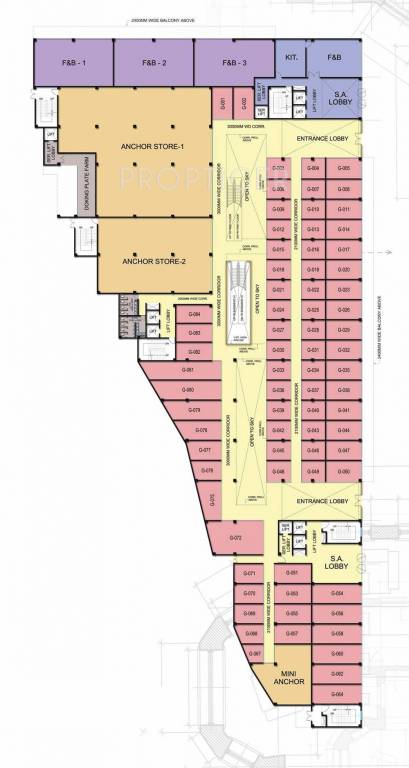 doon square Doon Square Cluster Plan
