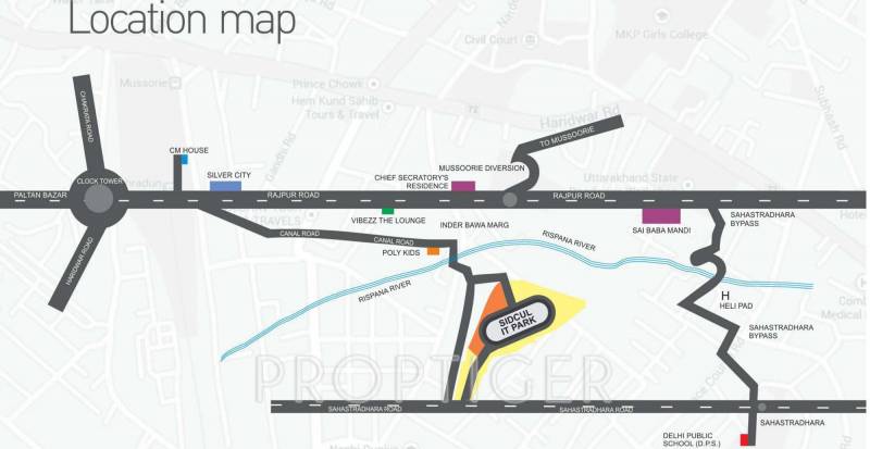  doon-square Images for Location Plan of Supertech Doon Square