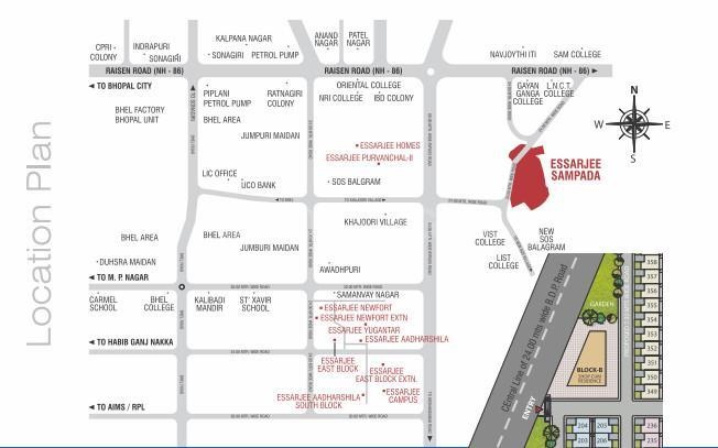 sampada Location Plan