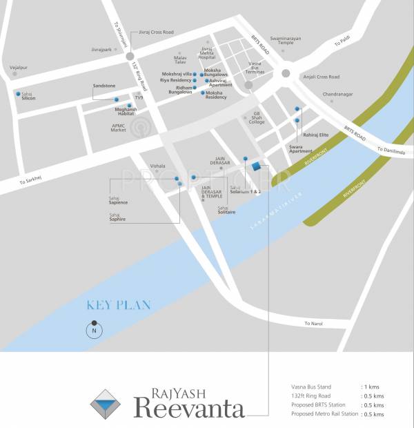  reevanta Images for Location Plan of Rajyash Reevanta
