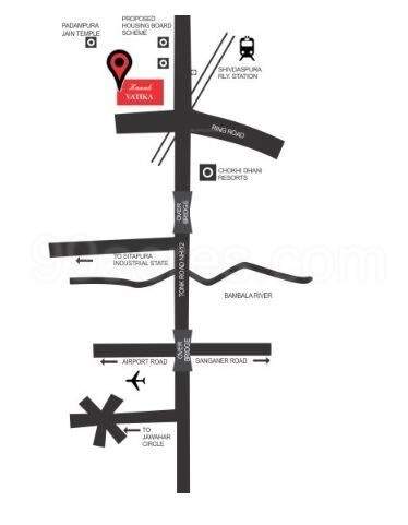  kanak vatika Location Plan