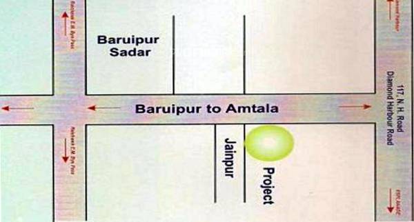 Images for Location Plan of Janapriyo Baruipur Basant Enclave