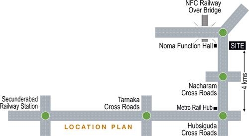  mayflower-grande Images for Location Plan of Modi Mayflower Grande