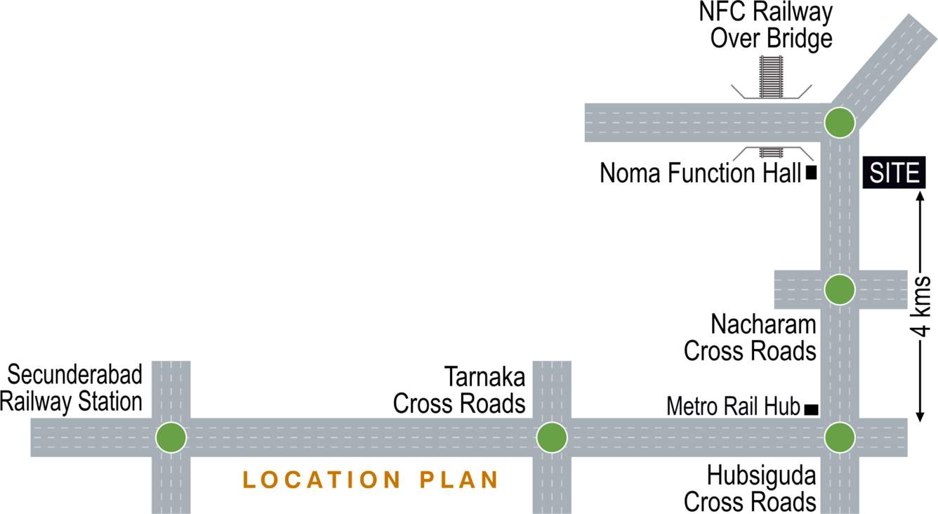  mayflower grande Images for Location Plan of Modi Mayflower Grande
