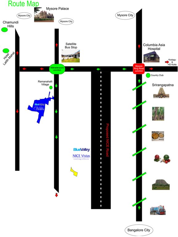 Images for Location Plan of Blue Nice Vistas Plots