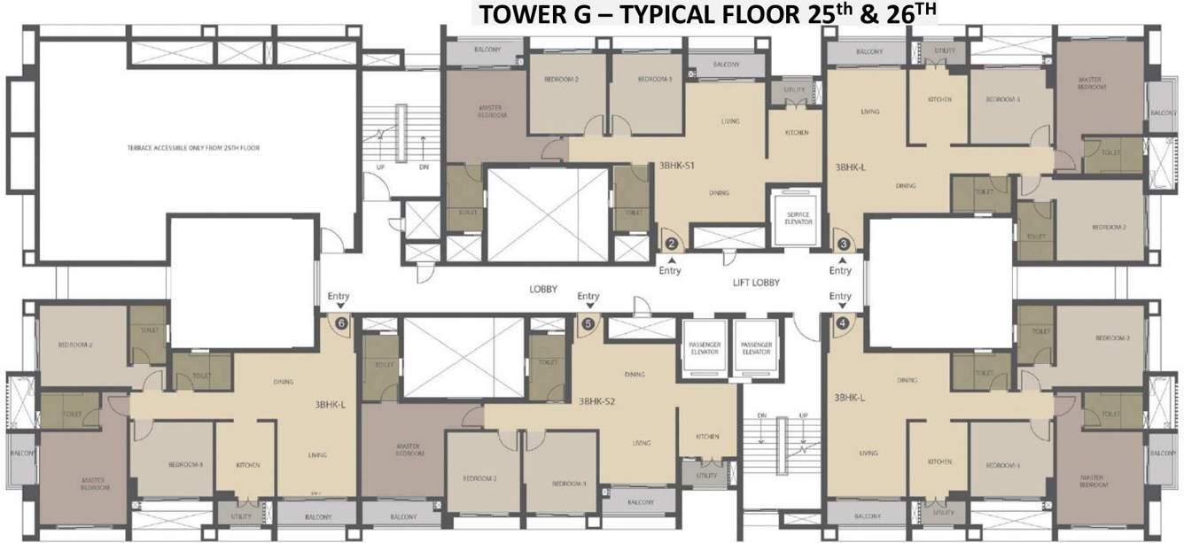  avenida Images for Cluster Plan of TATA Avenida