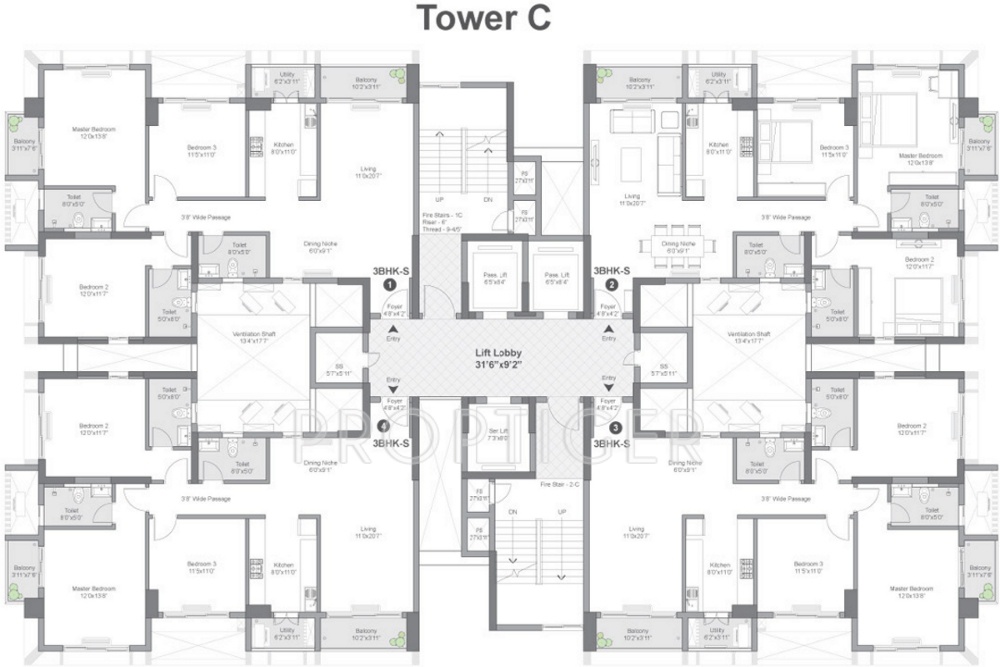 Images for Cluster Plan of TATA Avenida