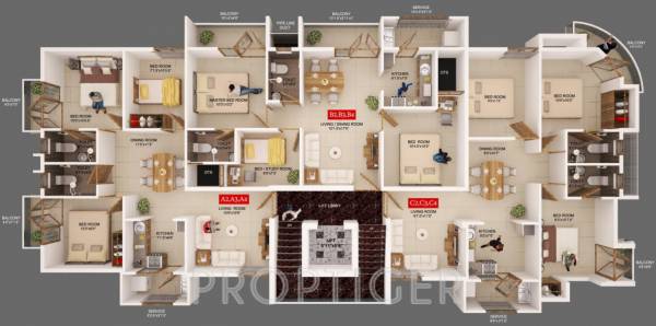  radhe-krishna Radhe Krishna Cluster Plan