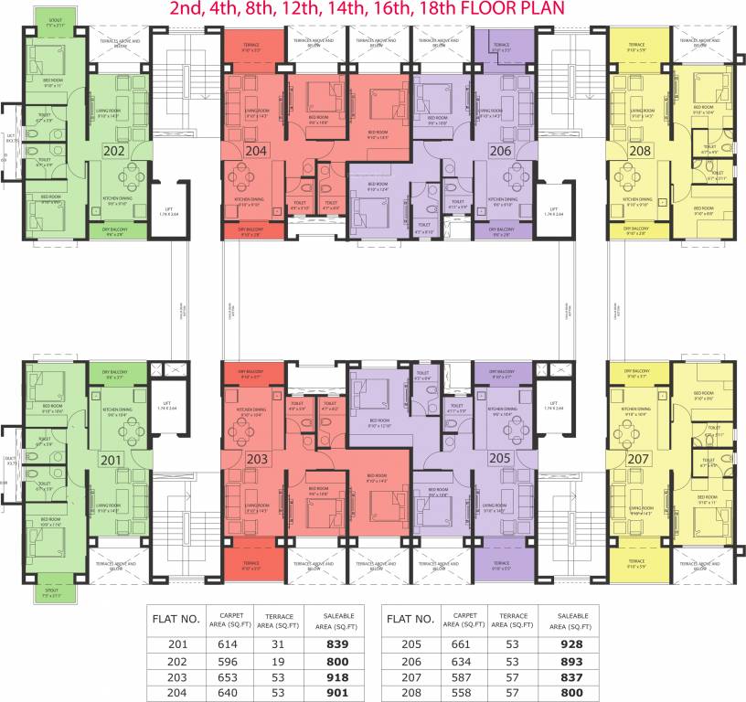 Images for Cluster Plan of Sharada Myria
