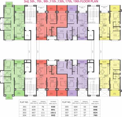 Images for Cluster Plan of Sharada Myria Images for Cluster Plan of Sharada Myria