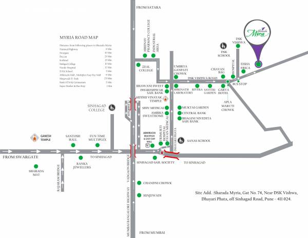 Images for Location Plan of Sharada Myria Images for Location Plan of Sharada Myria