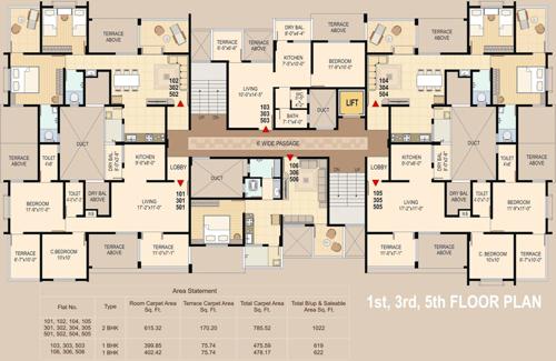 Images for Cluster Plan of ABC Swaraaj Avenue